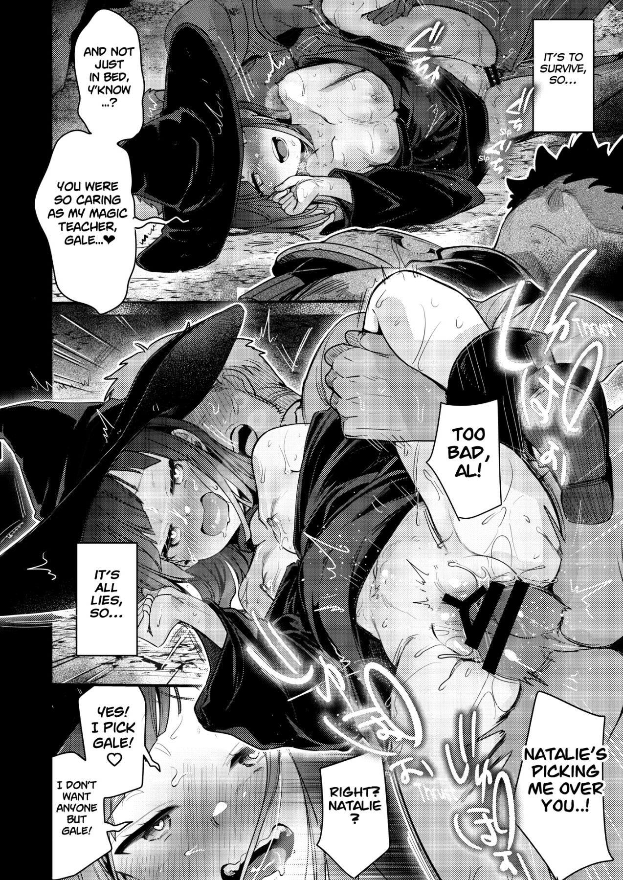 Hentai Manga Comic-The Sexual Affairs of a Girl from Another World ~A Story of an Aspiring Magician Being Seduced by an Older Adventurer~-Read-37